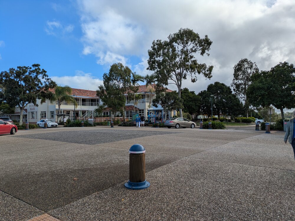 Street views, 'Celebrating Parkyn's Hut 25th Anniversary,' Tewantin, 13 June 2026