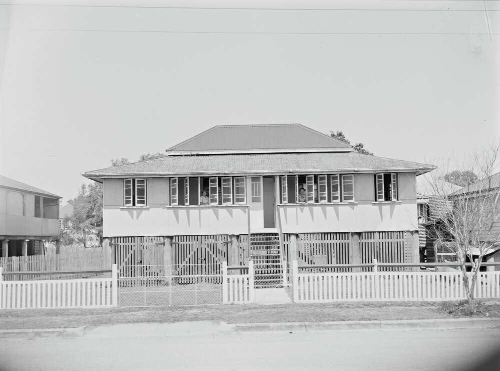 Ely Family residence, Gympie Terrace, Noosaville, 1955