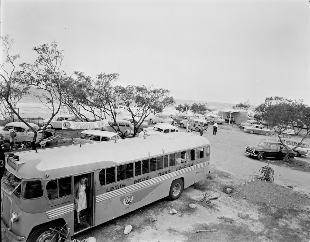 Transport, S.E.A.Q recreation club picnic, Peregian Beach, 1963