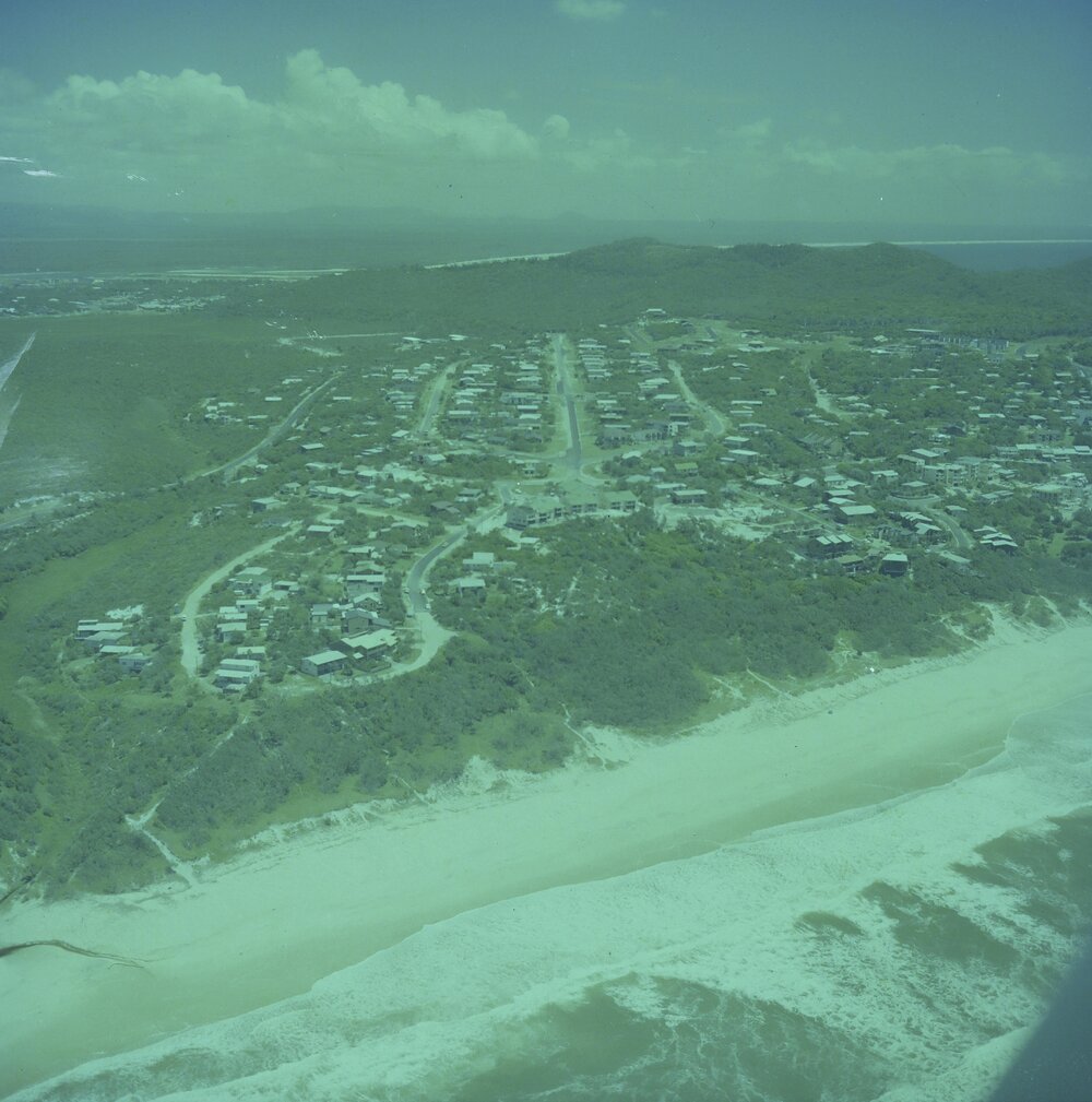 Aerial view, Sunshine Beach - Sunrise Beach, 1982