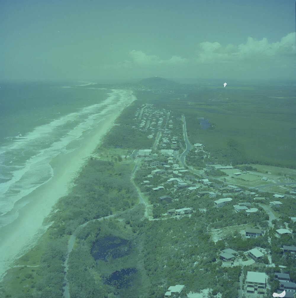 Aerial view, Peregian Beach, 1982