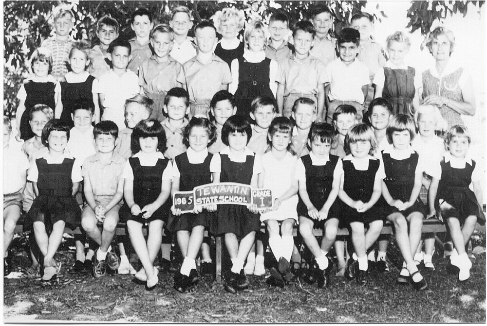 Class Photo, Grade 1, Tewantin State School, Tewantin, 1965