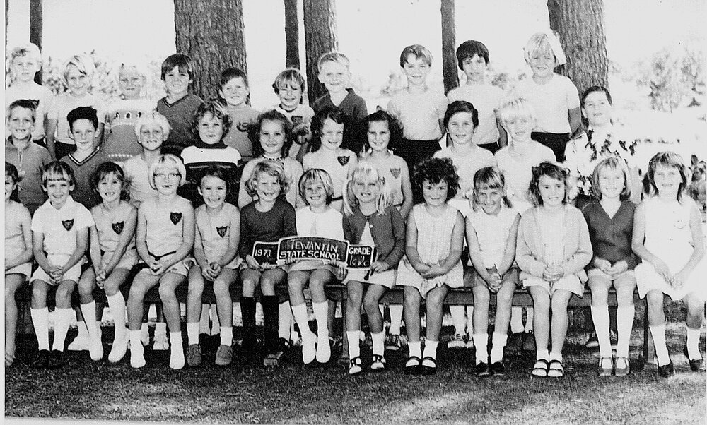 Class Photo, Grades 1 &amp; 2, Tewantin State School, Tewantin, 1971