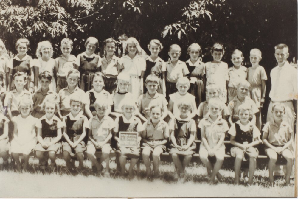 Class Photo, Grade 3, Tewantin State School, Tewantin, possibly 1963