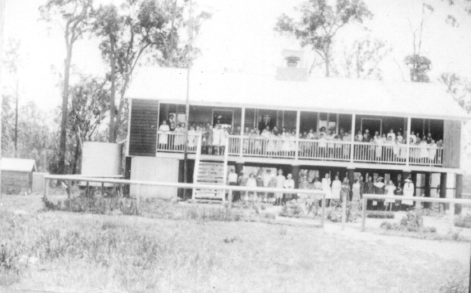 School group, Cooroy State School, Cooroy, 1917