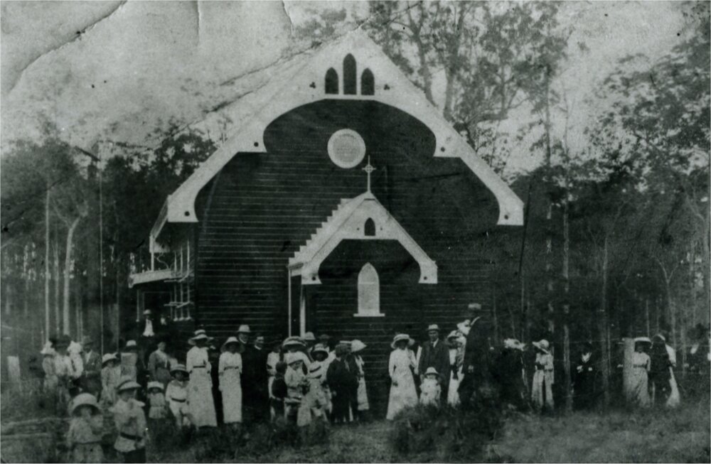 Dedication, Anglican Church of the Holy Nativity, Cooroy, 21 March 1914