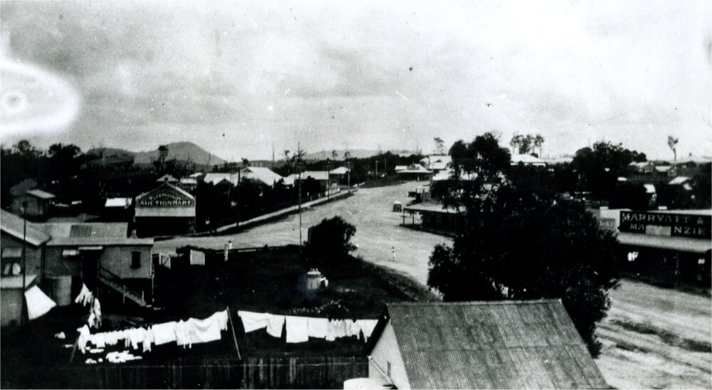 Street views, Maple Street, Cooroy, ca 1927