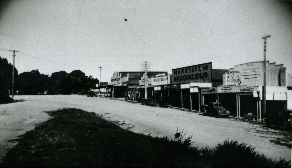 Street views, Maple Street, Cooroy, ca 1946