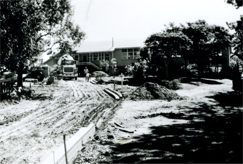 Ground works, Cooroy State School, Cooroy