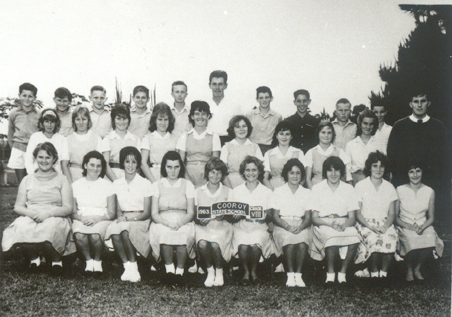 Class Photo, Grade 8, Cooroy State School, Cooroy, 1963