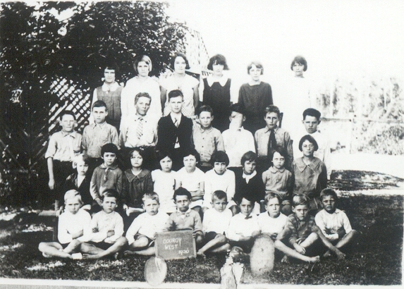 School group, Cooroy West State School, Cooroy, 1930