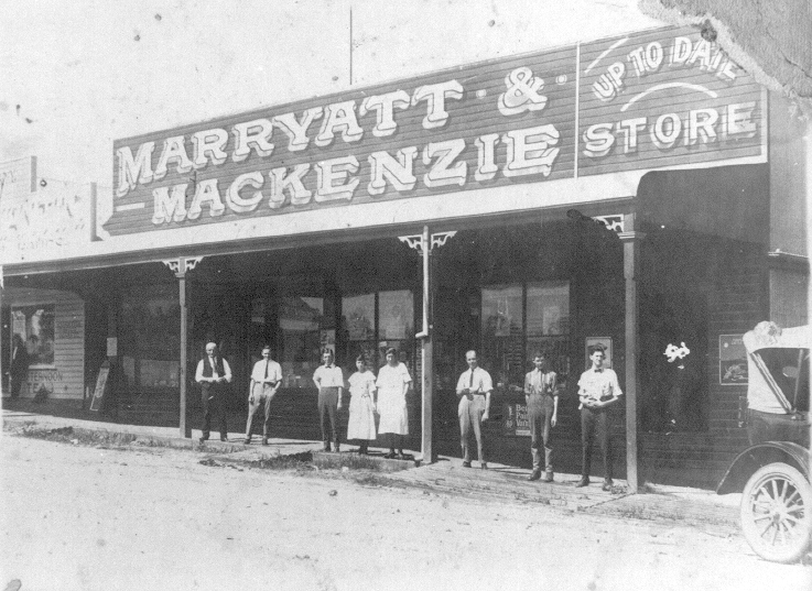 Marryatt &amp; Mackenzie Ltd, Maple Street, Cooroy, ca 1924