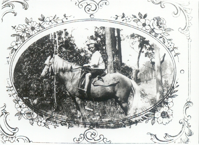 Horse rider, Cooroy