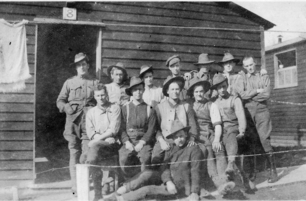 Photograph included in an album displayed during the Noosa's War Front exhibition at Noosaville Library, Noosaville, 20 November 2015