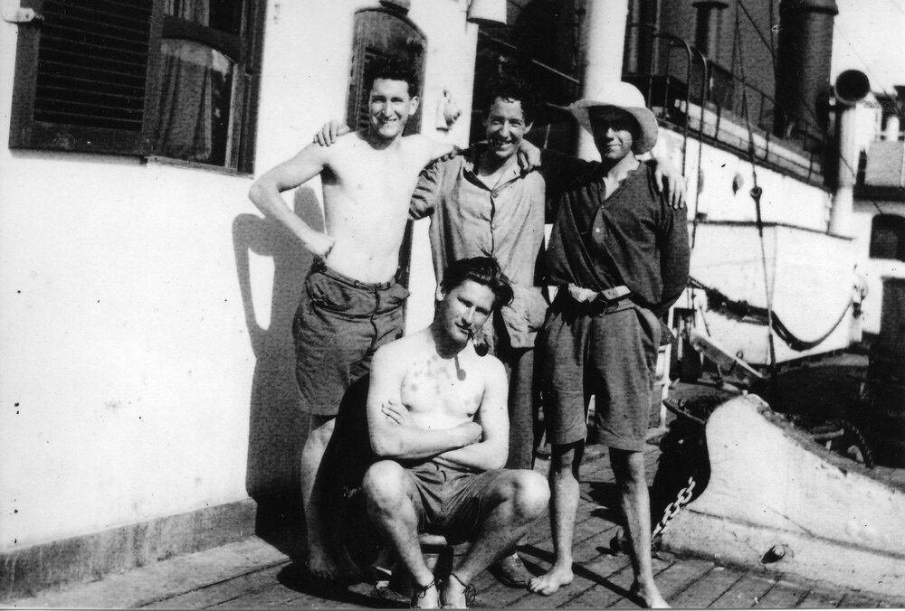 Photograph included in an album displayed during the Noosa's War Front exhibition at Noosaville Library, Noosaville, 20 November 2015