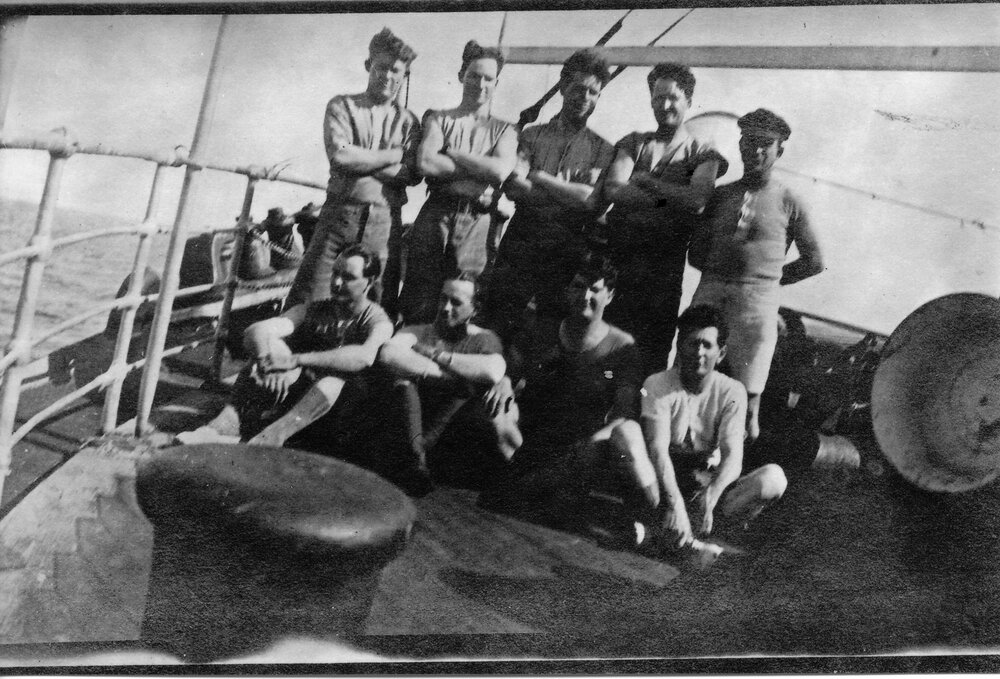 Photograph included in an album displayed during the Noosa's War Front exhibition at Noosaville Library, Noosaville, 20 November 2015