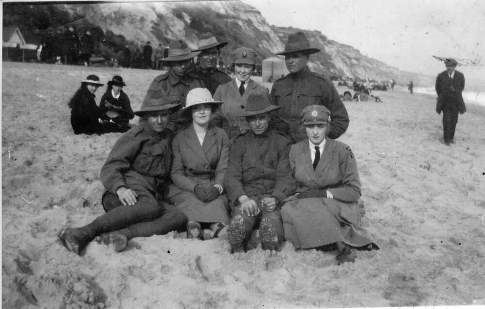 Photograph included in an album displayed during the Noosa's War Front exhibition at Noosaville Library, Noosaville, 20 November 2015