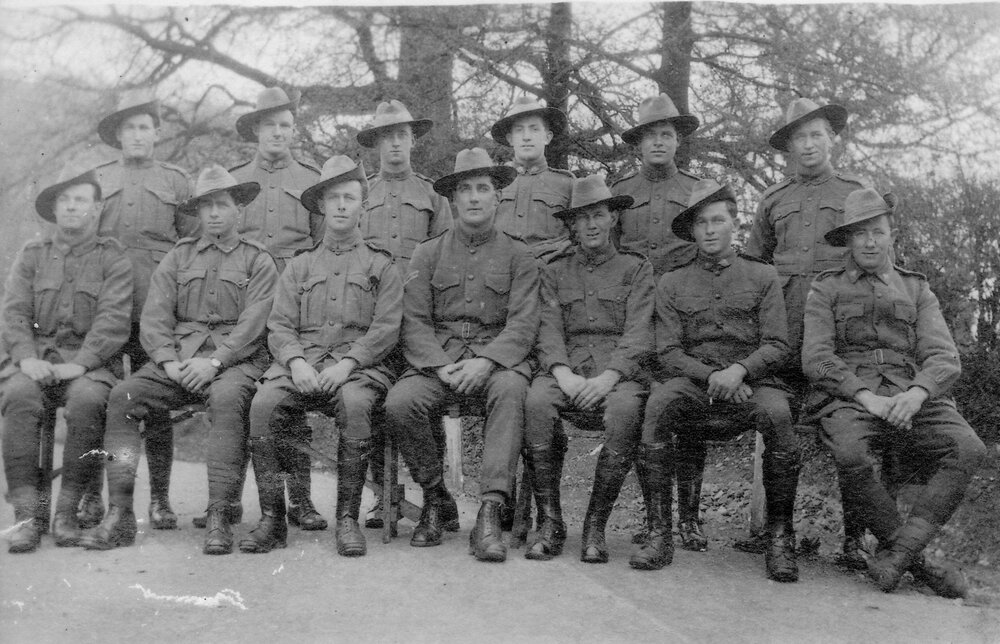 Photograph included in an album displayed during the Noosa's War Front exhibition at Noosaville Library, Noosaville, 20 November 2015