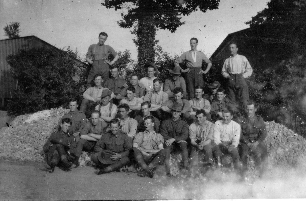 Photograph included in an album displayed during the Noosa's War Front exhibition at Noosaville Library, Noosaville, 20 November 2015