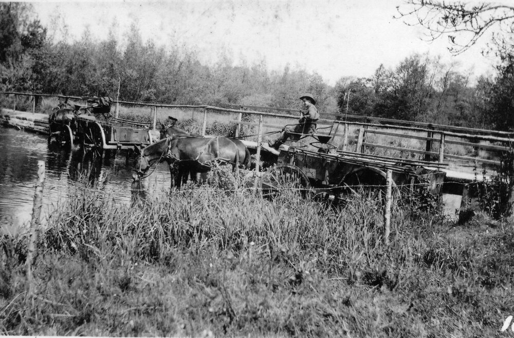 Photograph included in an album displayed during the Noosa's War Front exhibition at Noosaville Library, Noosaville, 20 November 2015