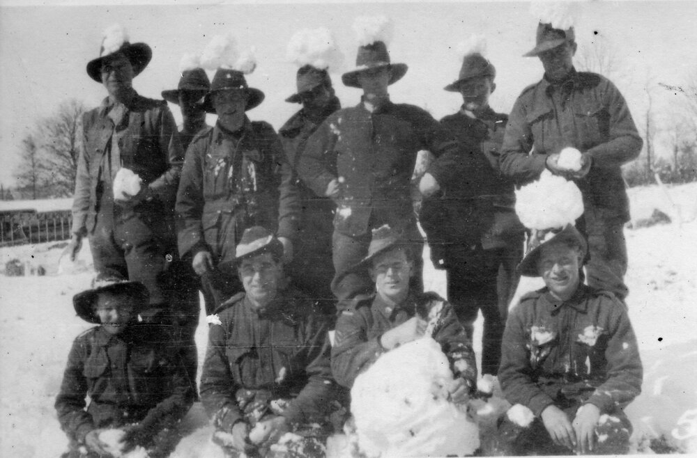 Photograph included in an album displayed during the Noosa's War Front exhibition at Noosaville Library, Noosaville, 20 November 2015