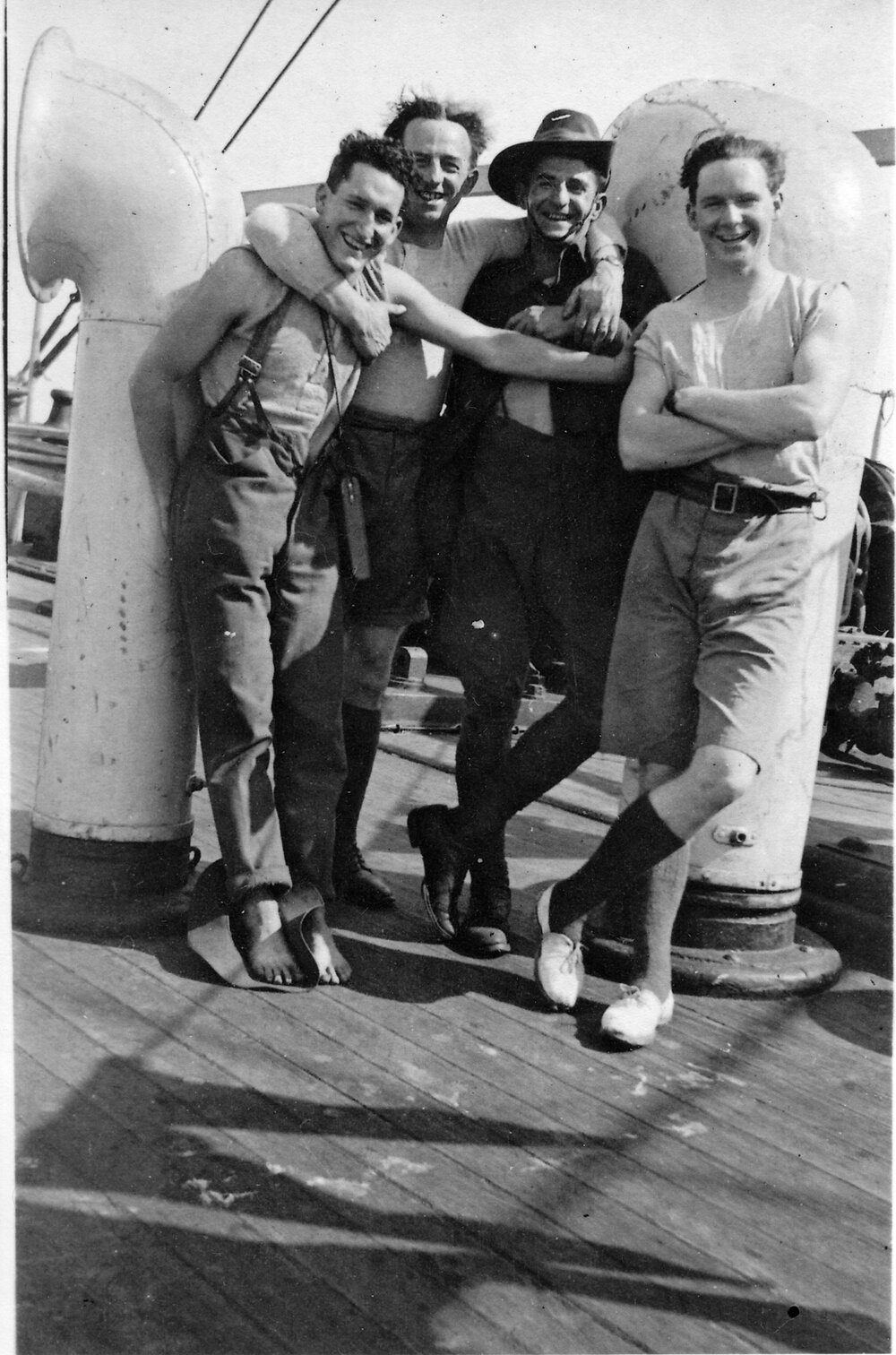 Photograph included in an album displayed during the Noosa's War Front exhibition at Noosaville Library, Noosaville, 20 November 2015
