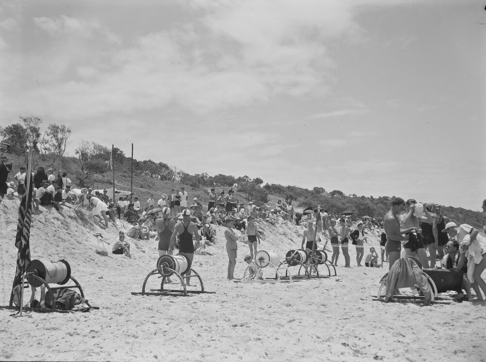 Lifesaving Carnival, Sunshine Beach, 1949
