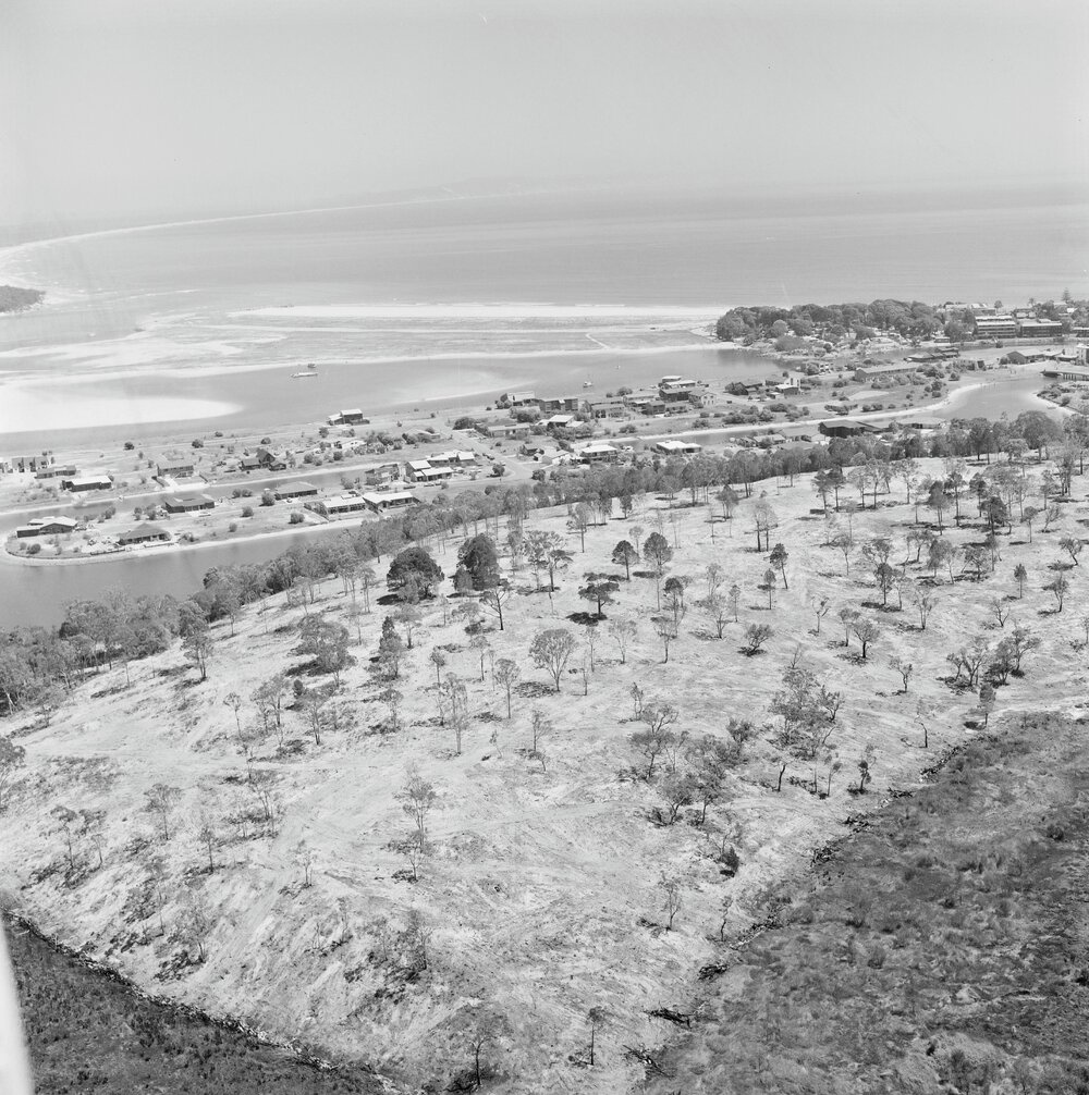 Aerial photo, Noosa Heads, 11 December 1979