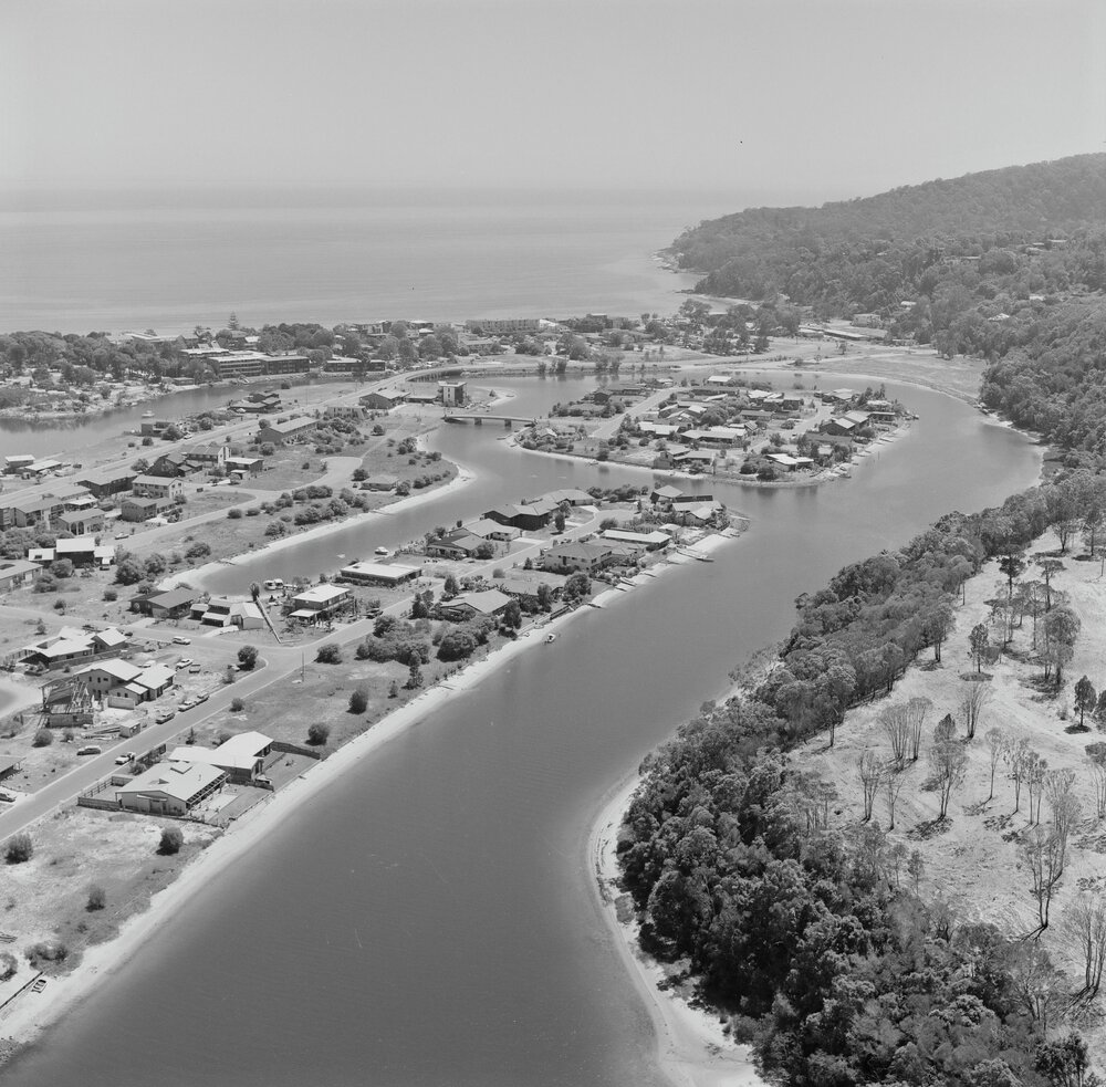 Aerial photo, Noosa Heads, 11 December 1979