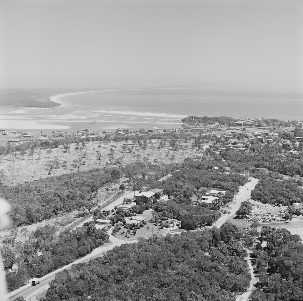 Aerial photo, Noosa Heads, 11 December 1979