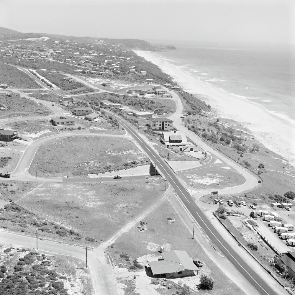 Aerial views, Sunshine Beach, 11 December 1979 
