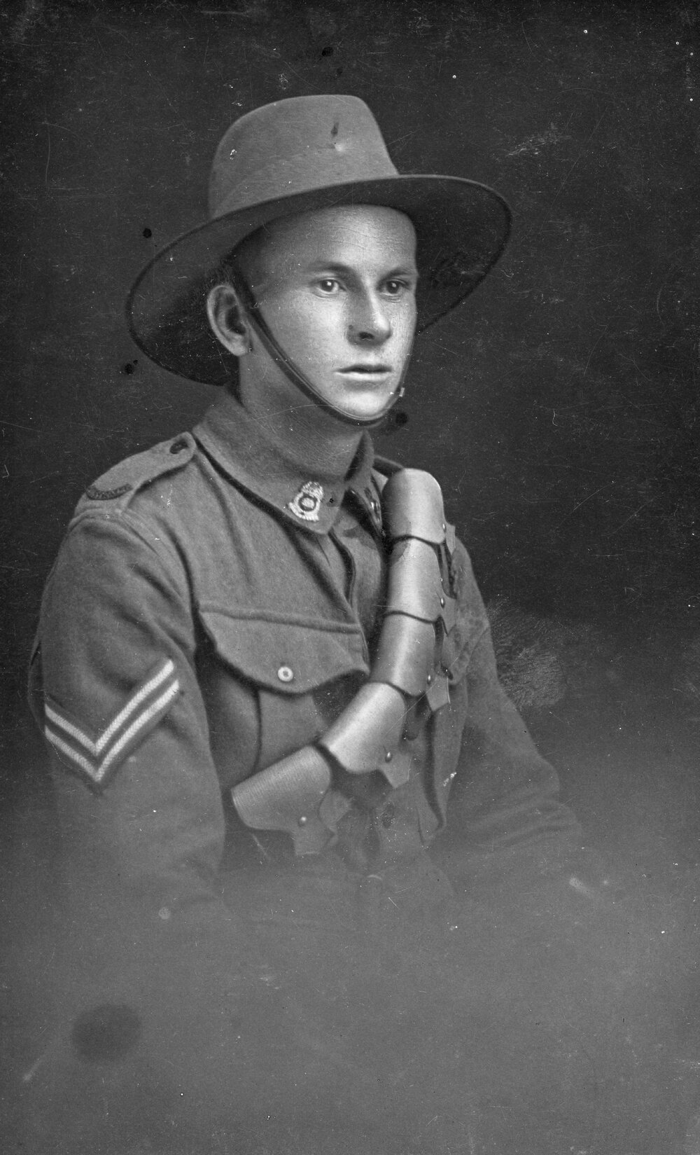 Photograph included in display during the Noosa's War Front exhibition at Noosaville Library, Noosaville, 20 November 2015