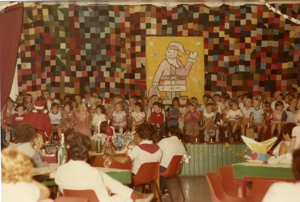 Christmas gathering, Kin Kin State School, Kin Kin 1980s