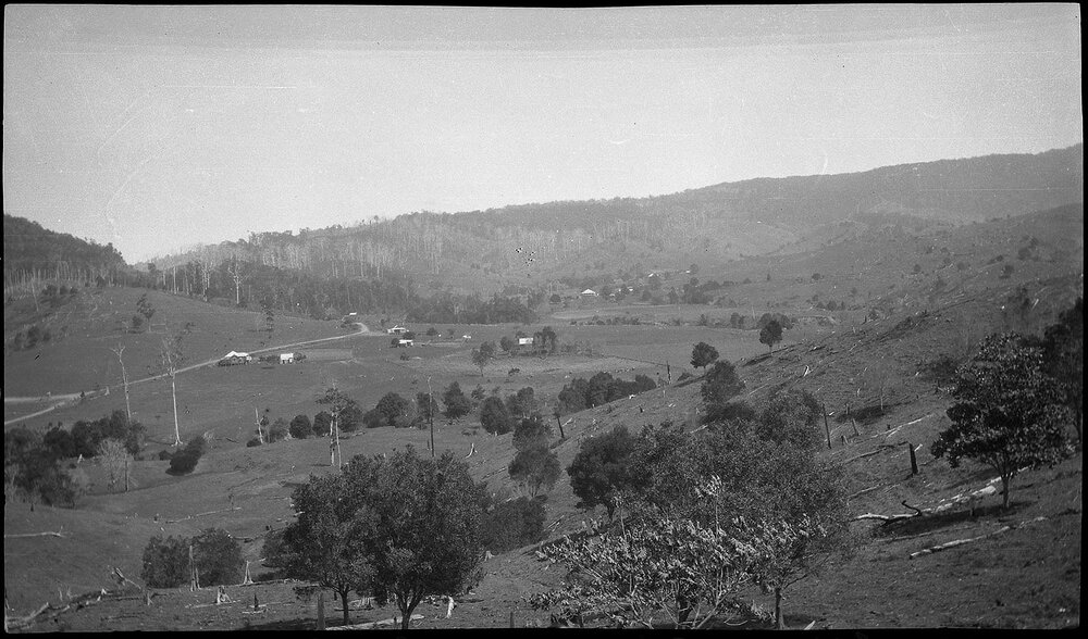 1923 - Pinbarren from Kin Kin Rd. Source State Archives