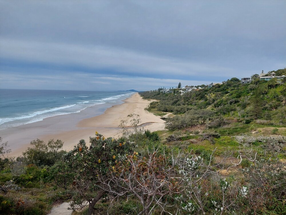 Views down to Sunshine Beach, Sunshine Beach, 6 August 2026