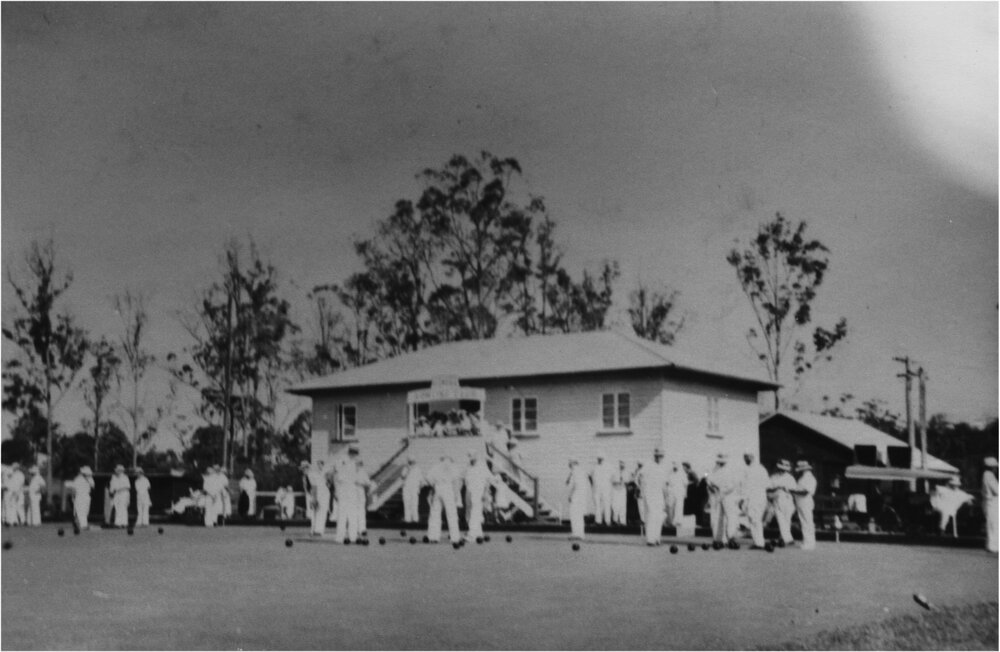 Timber Club House official opening, 4-6 School Road, Pomona, 18 November 1951