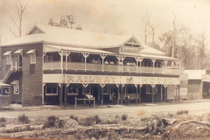 Pomona&nbsp;Railway&nbsp;Hotel, Pomona, ca 1920