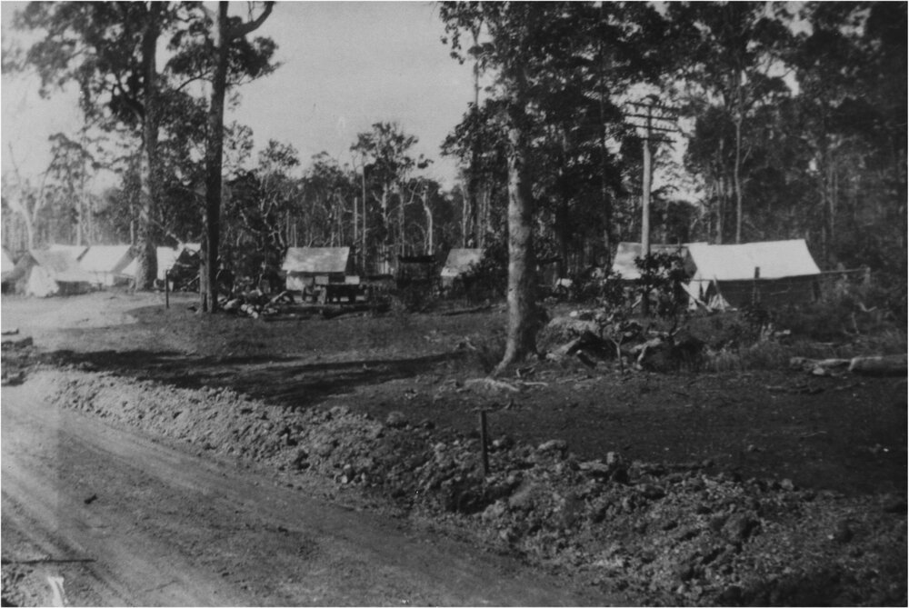  Main Roads Department camp, Pomona, ca 1927
