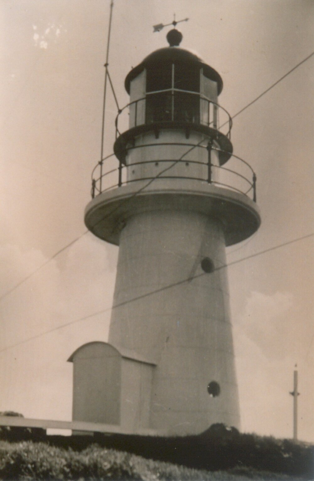 Double Island Point Lighthouse, Great Sandy National Park, Cooloola, 1955