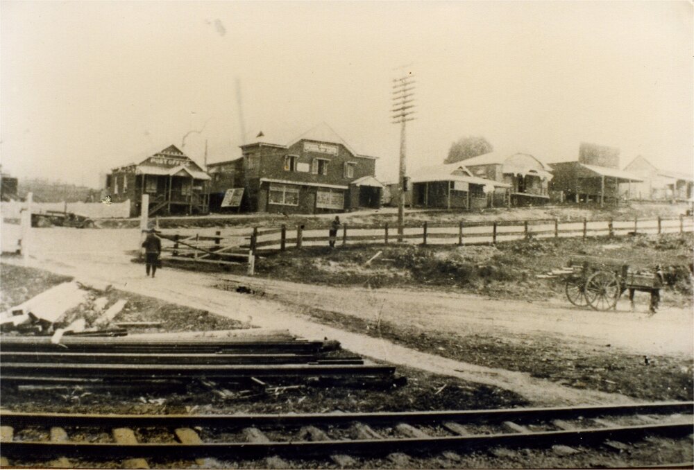 Street views, King Street, Cooran, 1920s