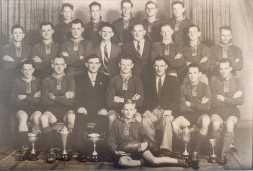 Team photo, Cooran Football Club, Cooran, 1946