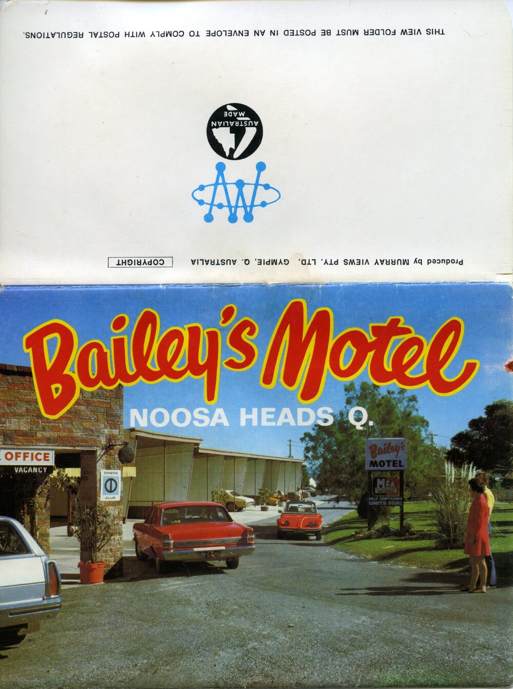 Bailey's Motel, Noosa Heads (fold out)