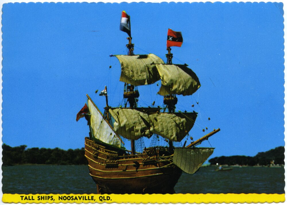 'Tall Ships' on the riverfront, Noosaville