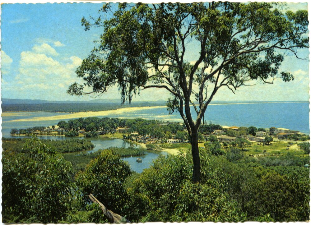 Raised view of Noosa Heads