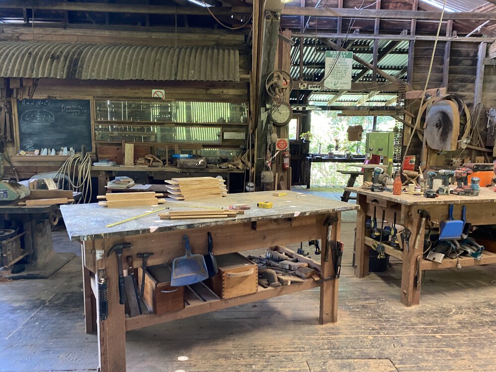 Interior, Alfredson's Joinery, 28 King Street, Cooran, 1 May 2024