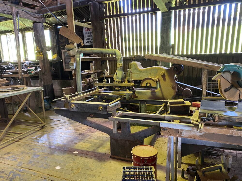 Interior, Alfredson's Joinery, 28 King Street, Cooran, 1 May 2024