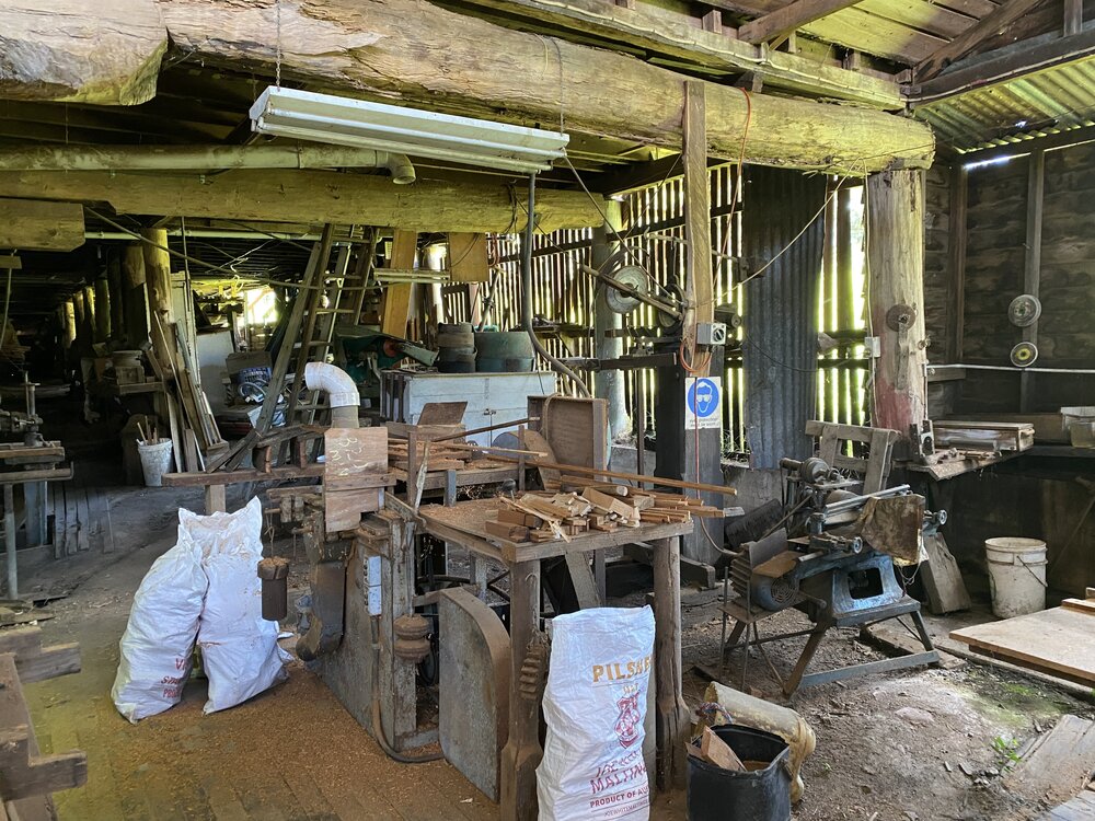Interior, Alfredson's Joinery, 28 King Street, Cooran, 1 May 2024