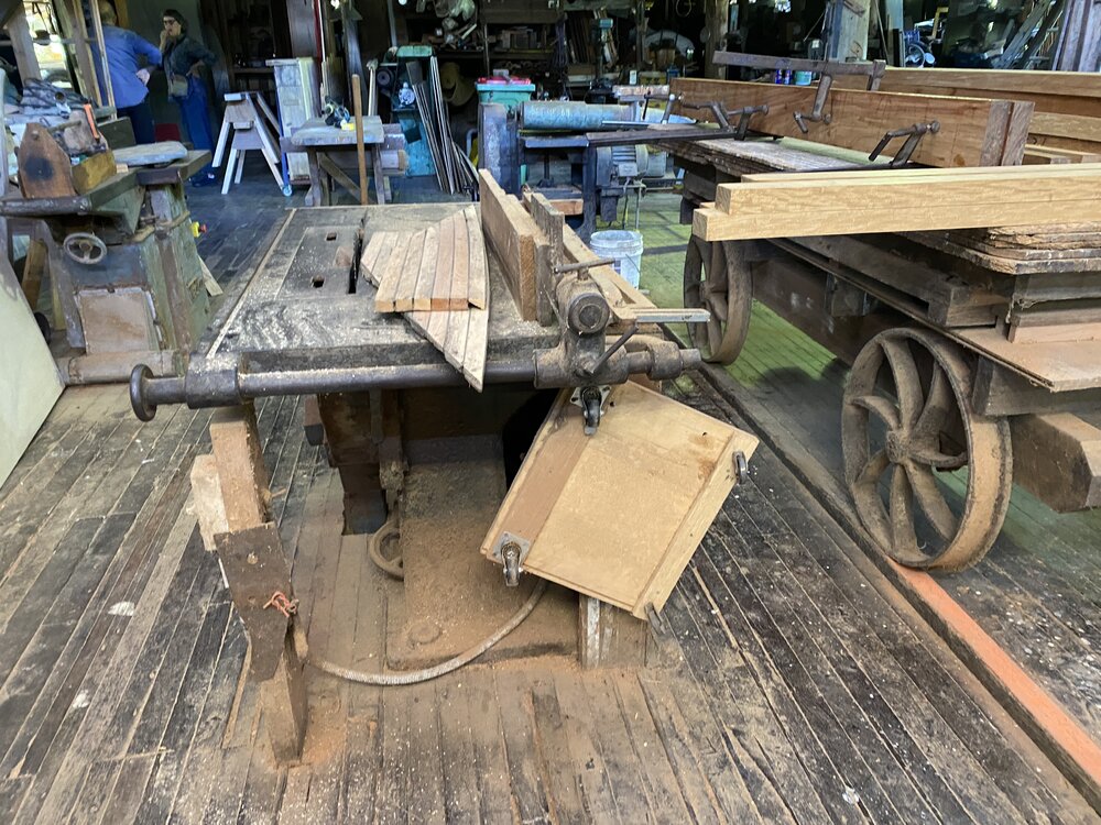 Interior, Alfredson's Joinery, 28 King Street, Cooran, 1 May 2024