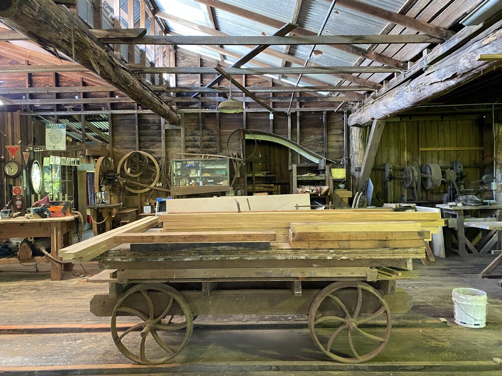 Interior, Alfredson's Joinery, 28 King Street, Cooran, 1 May 2024