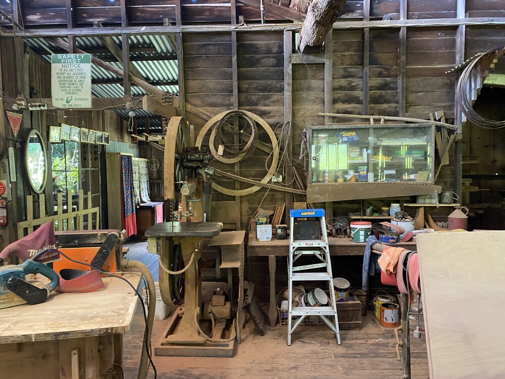 Interior, Alfredson's Joinery, 28 King Street, Cooran, 1 May 2024